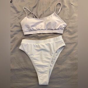 Pink Queen high waisted bikini set size medium